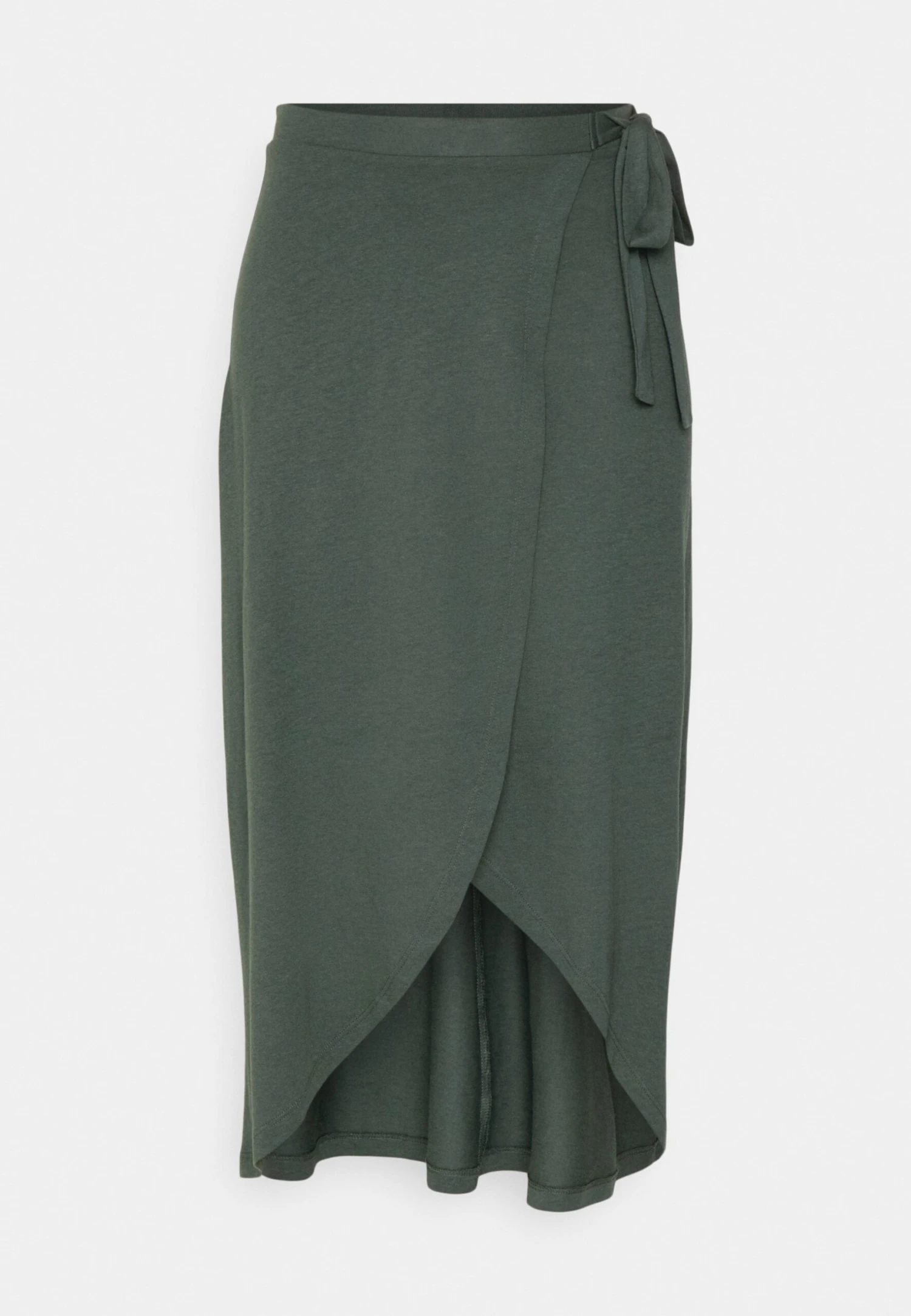 Anna Field Basic Wrap Over Midi Skirt Gonna A CampanaLight Green Donna Gonne AN621B0B1-M11 8 Anna Field Basic Wrap Over Midi Skirt Gonna A CampanaLight Green Donna Gonne AN621B0B1-M11 - immagine 6