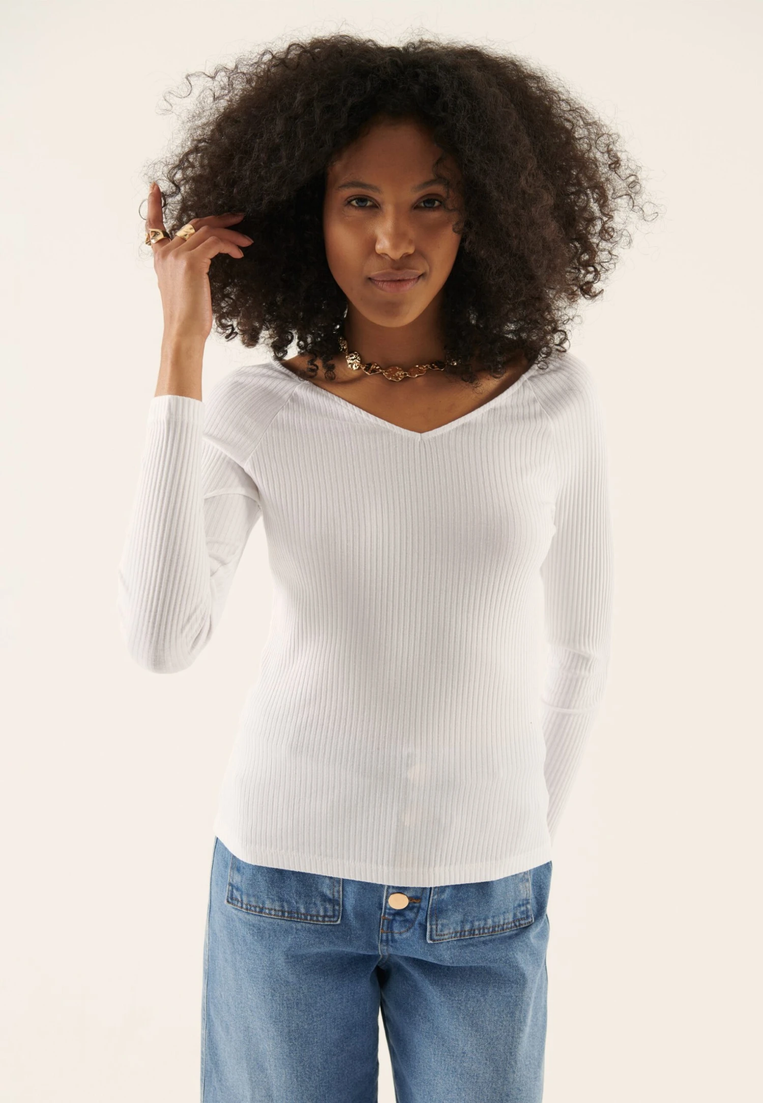 Anna Field 2-PackMaglietta A Manica LungaBlack/White Donna T-shirt E Top AN621D186-Q11 4 Anna Field 2-PackMaglietta A Manica LungaBlack/White Donna T-shirt E Top AN621D186-Q11 - immagine 2