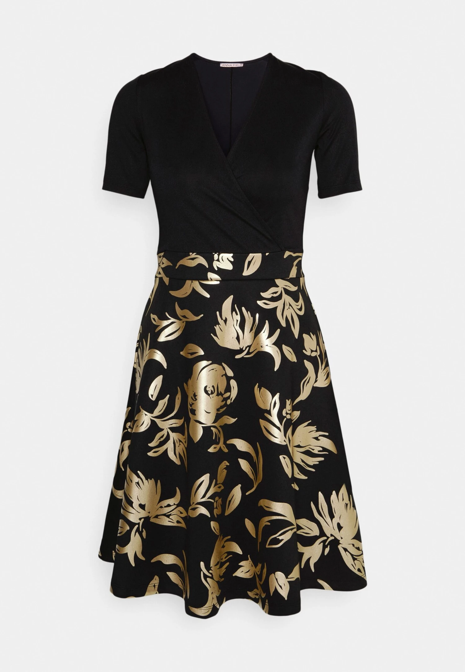 Anna Field Vestito Elegante - Black/Gold 6 Anna Field Vestito Elegante - Black/Gold - immagine 4