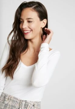 Anna Field BasicMaglietta A Manica LungaWhite Donna T-shirt E Top AN621D0Q9-A11 -Anna Field 11452ed58a634defa3d9bbe41f009514