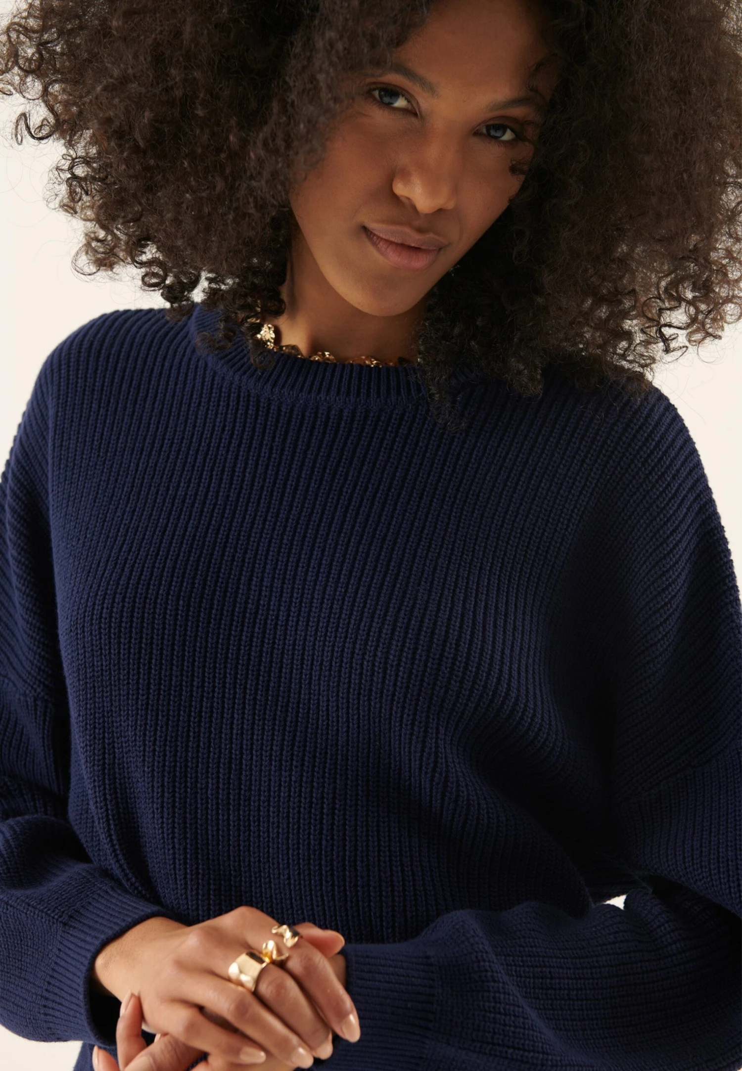 Anna Field OversizedMaglioneDark Blue Donna Maglieria AN621I0IV-K11 8 Anna Field OversizedMaglioneDark Blue Donna Maglieria AN621I0IV-K11 - immagine 6