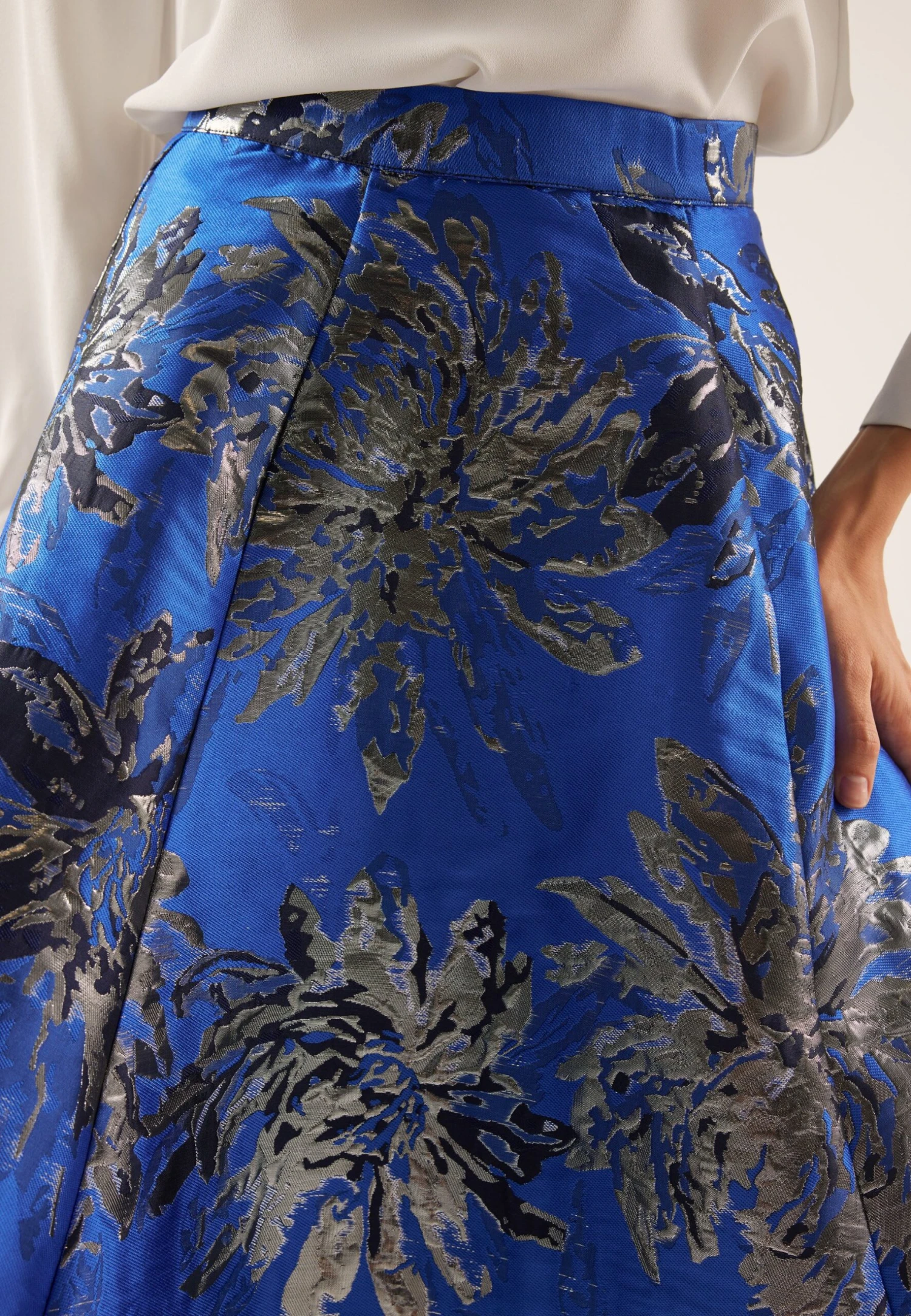 Anna Field Gonna A Campana - Blue/Silver 8 Anna Field Gonna A Campana - Blue/Silver - immagine 6