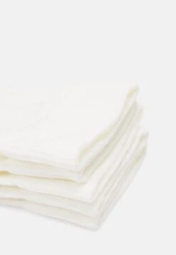 Anna Field Comfort Cuff Ankle Socks 5Pack - Calze - White -Anna Field 1f4f86b4c2144798971efa706ad7a6c0