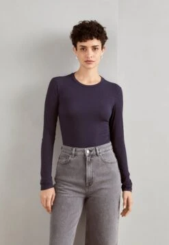 Anna Field Maglietta A Manica LungaDark Blue Donna T-shirt E Top AN621D18Y-K11
