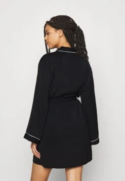 Anna Field Amanda Satin Dressing GownAccappatoioBlack Donna Intimo Notte E Loungewear AN681P05M-Q11 -Anna Field 2ed7ad8212184e4ca1dc1b97ba75f567