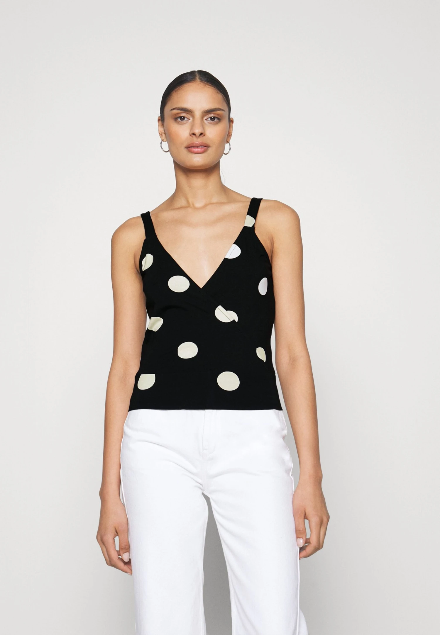 Anna Field TopBlack/White Donna T-shirt E Top AN621D17B-Q11 3 Anna Field TopBlack/White Donna T-shirt E Top AN621D17B-Q11