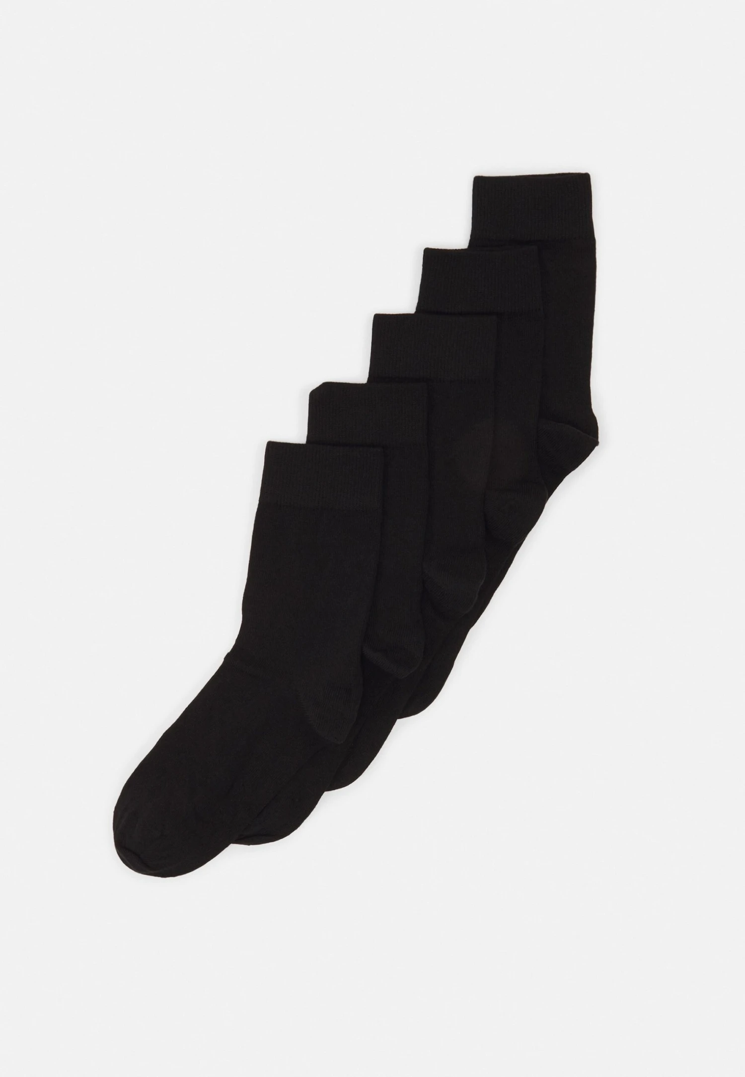 Anna Field Comfort Cuff Ankle Socks 5Pack - Calze - Black 3 Anna Field Comfort Cuff Ankle Socks 5Pack - Calze - Black