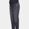 Jeans Tapered Fit Black Denim Donna Jeans EX429A00E-Q11