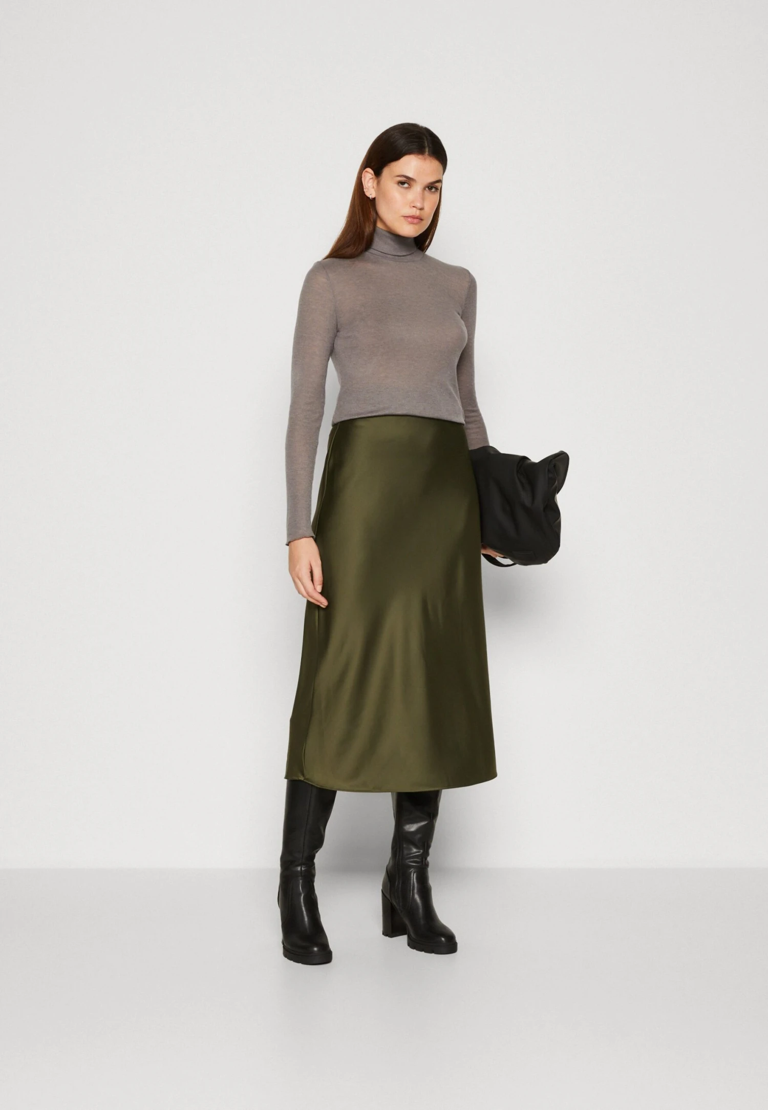 Anna Field Maglietta A Manica LungaMottled Dark Grey Donna T-shirt E Top AN621D18W-C11 7 Anna Field Maglietta A Manica LungaMottled Dark Grey Donna T-shirt E Top AN621D18W-C11 - immagine 5