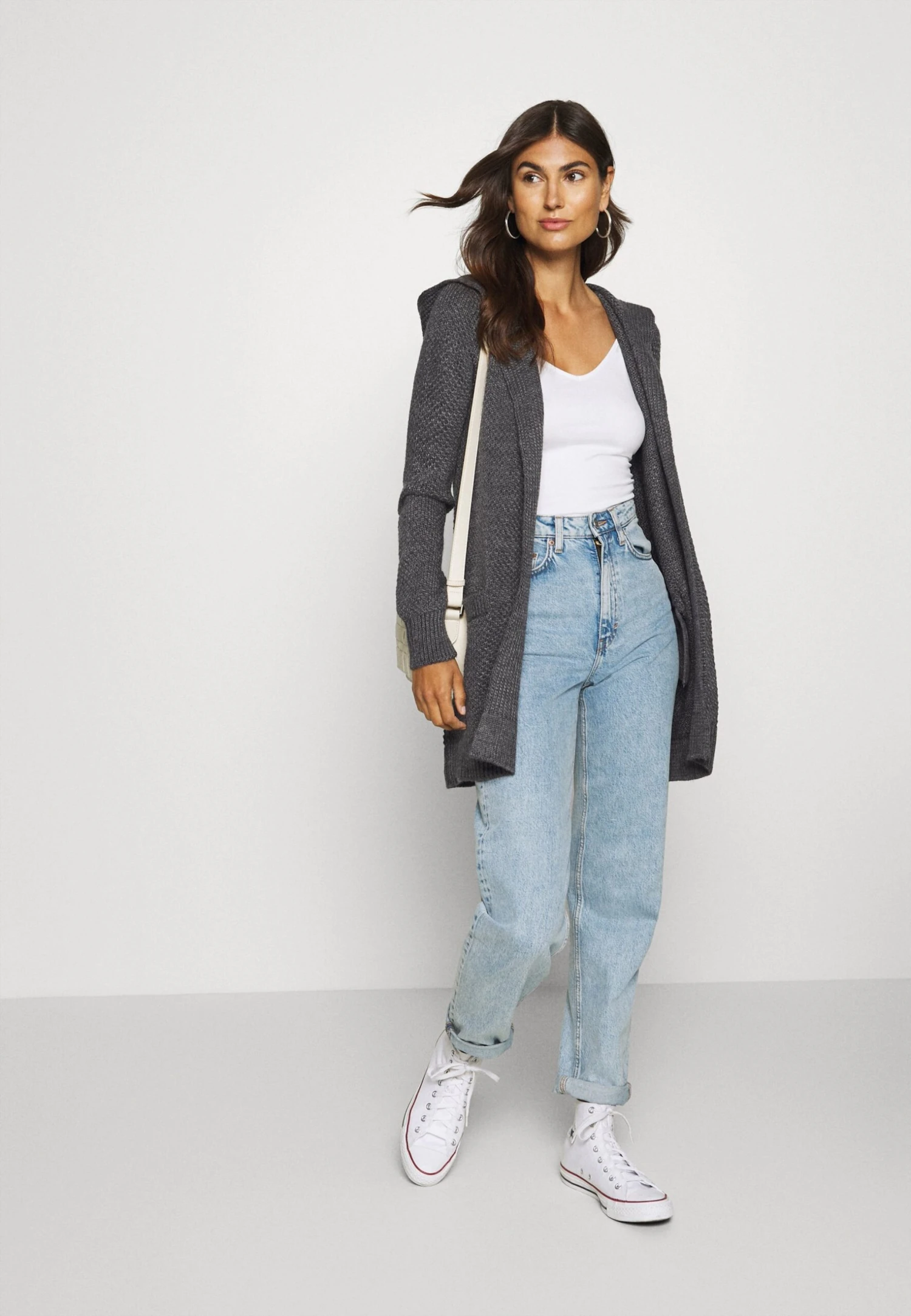 Anna Field CardiganDark Grey Melange Donna Maglieria AN621I0FA-C11 4 Anna Field CardiganDark Grey Melange Donna Maglieria AN621I0FA-C11 - immagine 2