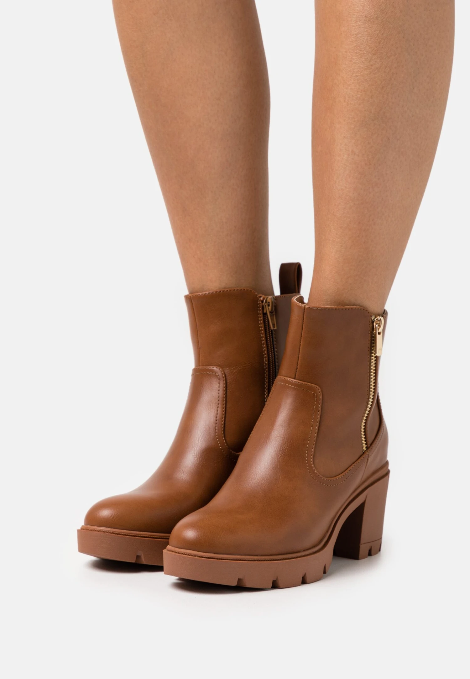 Anna Field Stivaletti Con PlateauCognac Donna Stivaletti AN611N0L0-O11 3 Anna Field Stivaletti Con PlateauCognac Donna Stivaletti AN611N0L0-O11