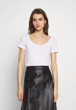 Anna Field 3 PackT-Shirt BasicWhite/Camel/Black Donna T-shirt E Top AN621D0PH-A13 -Anna Field 4a1d618840044bf48050b61f3af6a20f