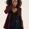 Anna Field BlazerBordeaux Donna Giacche E Blazer AN621U029-G11