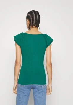 Anna Field T-Shirt BasicDark Green Donna T-shirt E Top AN621D17W-M11 12 Anna Field T-Shirt BasicDark Green Donna T-shirt E Top AN621D17W-M11 -Anna Field 603bd8a6136b414cb740b327029504ab