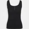 Anna Field TopBlack Donna T-shirt E Top AN621D0YB-Q11 -Anna Field 60a8267b2b944f56971e277227411106