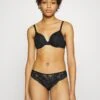Anna Field 3Pp GreerSlipBlack Donna Intimo AN681R04J-Q11