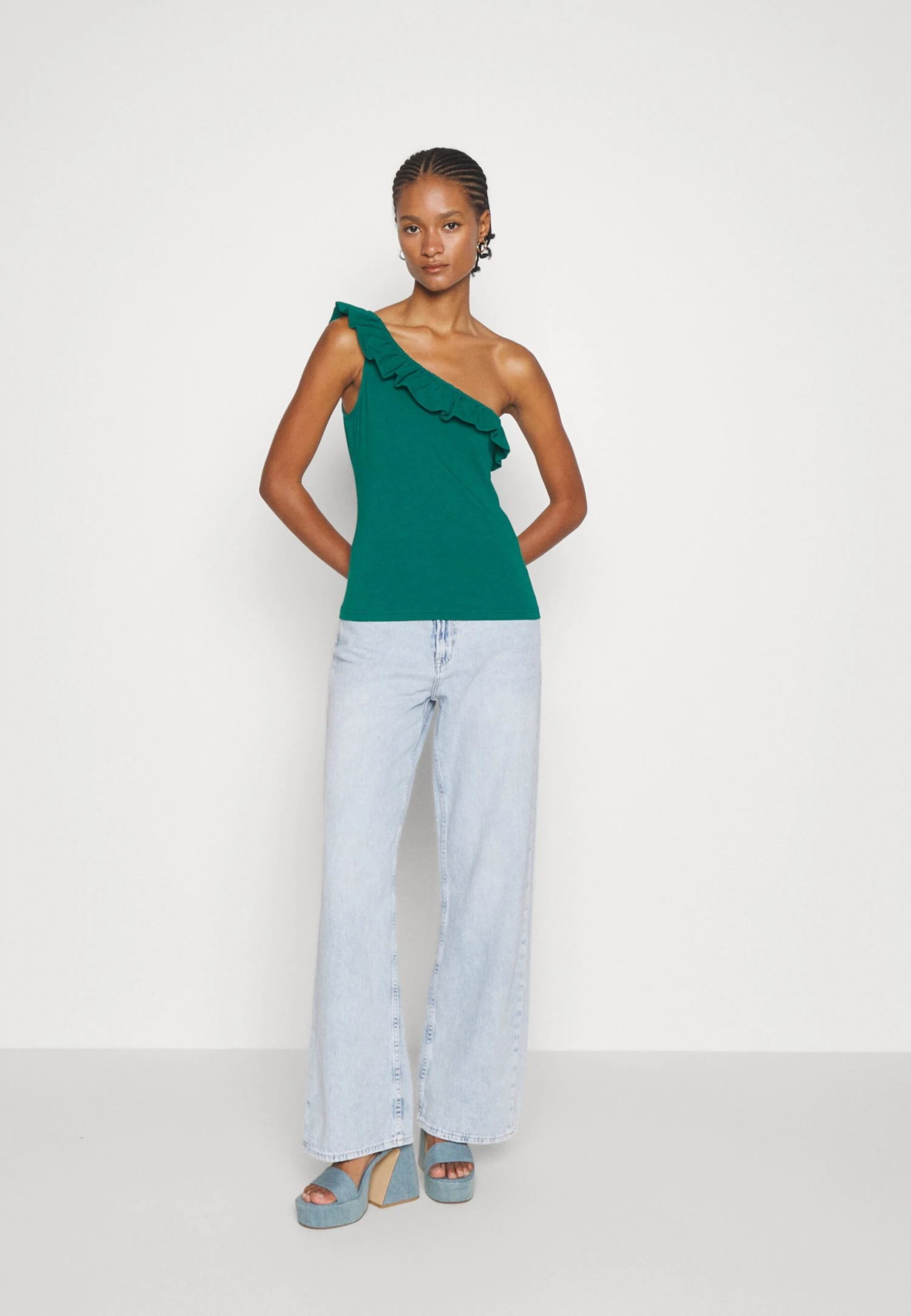 Anna Field TopGreen Donna T-shirt E Top AN621D16G-M11 7 Anna Field TopGreen Donna T-shirt E Top AN621D16G-M11 - immagine 5