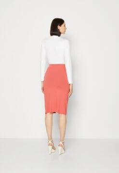Anna Field Front Knot Midi Skirt - Gonna A Tubino - Red 10 Anna Field Front Knot Midi Skirt - Gonna A Tubino - Red -Anna Field 65a0c23f9db145ba8c29d375f6848ed0