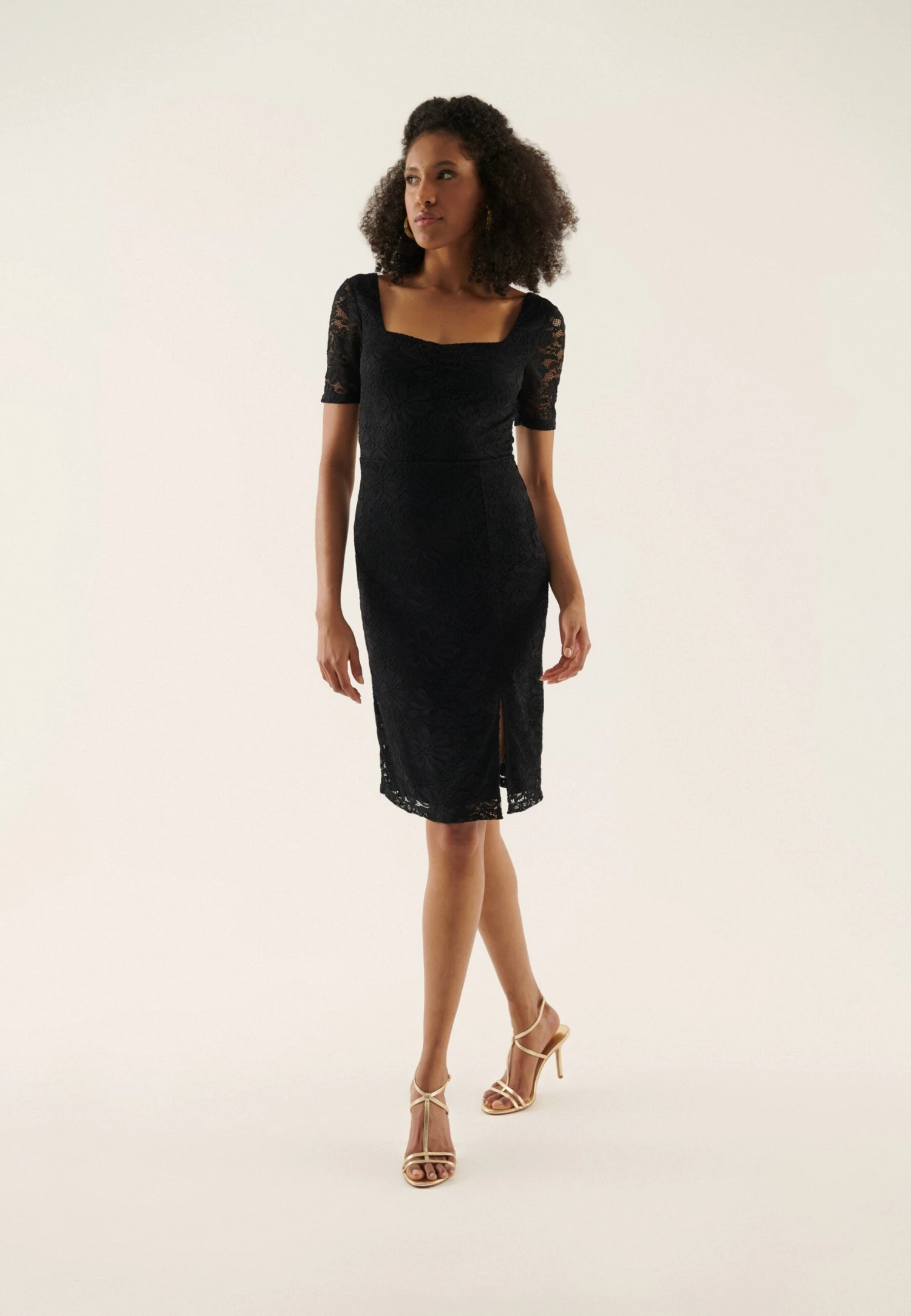 Anna Field Vestito EleganteBlack Donna Vestiti AN621C1XG-Q11 4 Anna Field Vestito EleganteBlack Donna Vestiti AN621C1XG-Q11 - immagine 2