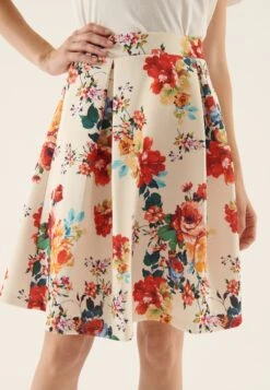 Anna Field Gonna A Campana - Multi Coloured -Anna Field 7cb7c9a96a304f02946e467b1532f36a