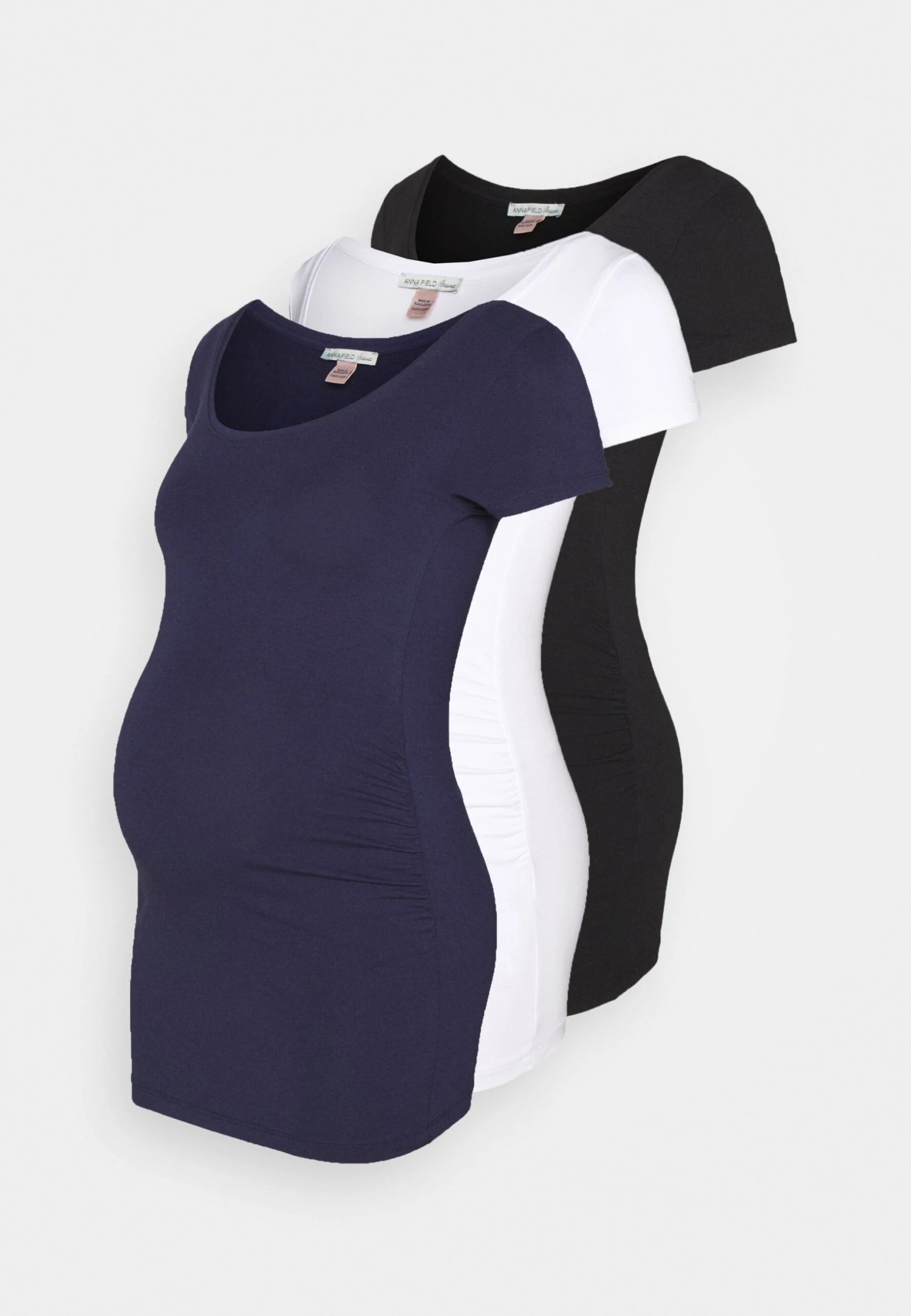 3Er PackT-Shirt BasicWhite/Dark Blue/Black Donna T-shirt E Top EX429G027-A12 3 3Er PackT-Shirt BasicWhite/Dark Blue/Black Donna T-shirt E Top EX429G027-A12