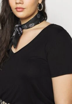 T-Shirt BasicBlack Donna T-shirt E Top AX821D03G-Q11 -Anna Field 7e9a967e64d8494f9aa019f14aa6959d