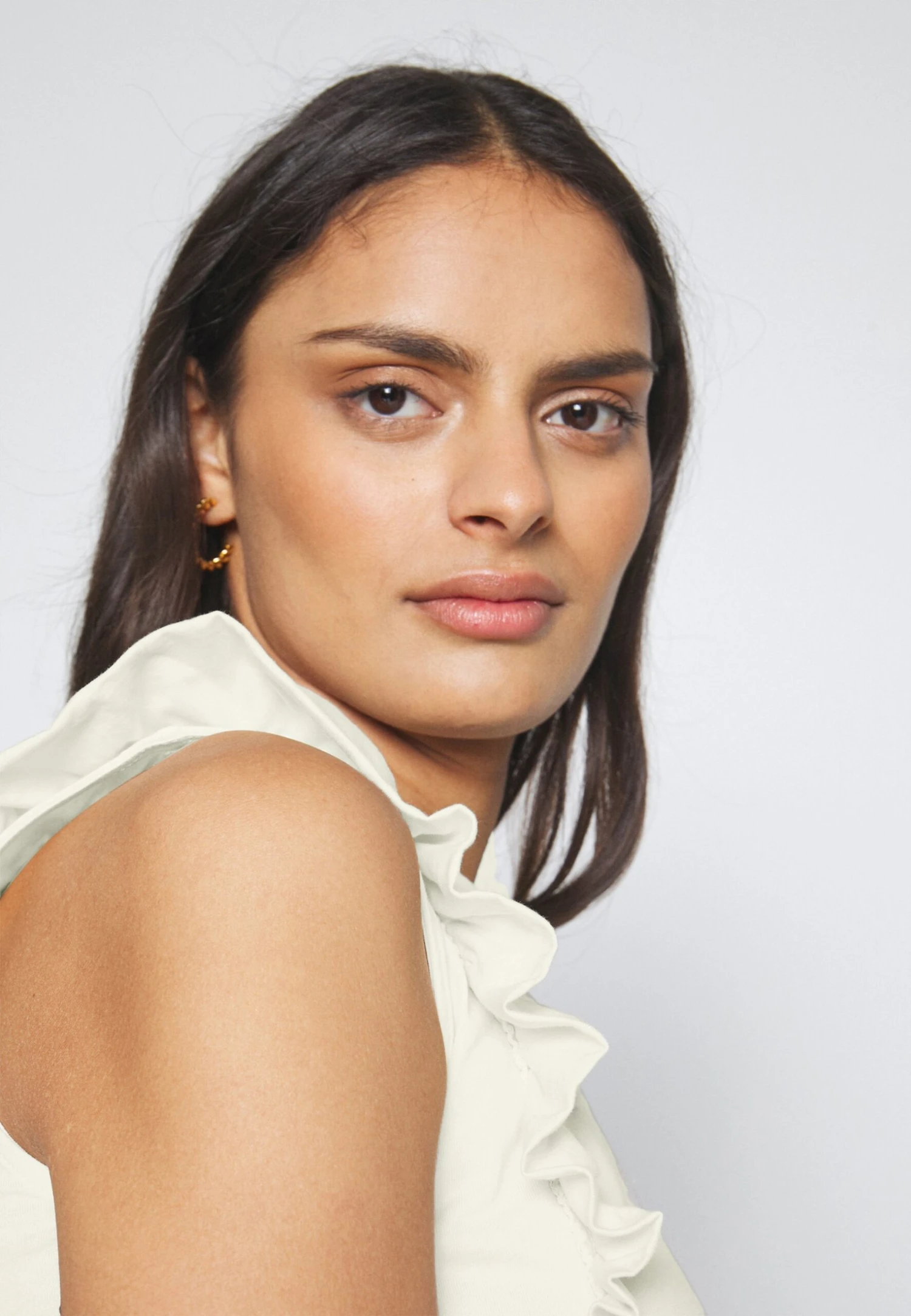 Anna Field T-Shirt BasicOff White Donna T-shirt E Top AN621D17A-A11 6 Anna Field T-Shirt BasicOff White Donna T-shirt E Top AN621D17A-A11 - immagine 4