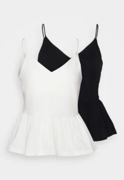 Petite 2Pack CamicettaBlack/ White Donna Camicie E Bluse ANI21D03H-Q11 -Anna Field 86be941200074af281958dcb1a7a45a0