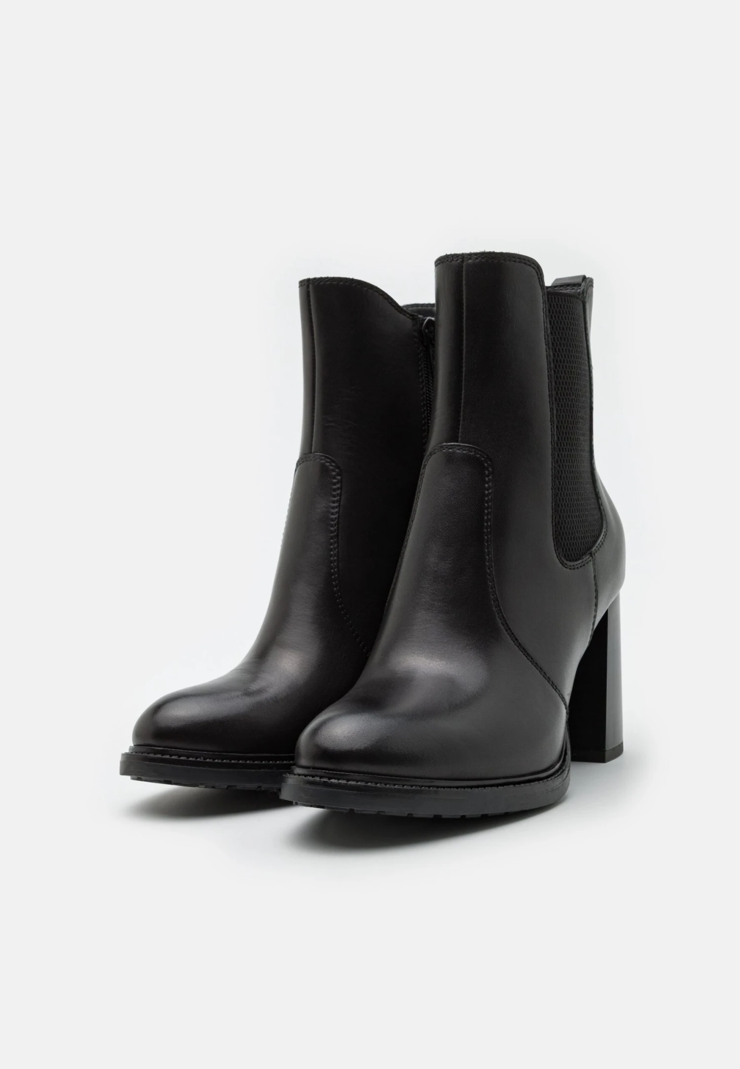 Leather Stivaletti Con TaccoBlack Donna Stivaletti ANJ11N02F-Q11 5 Leather Stivaletti Con TaccoBlack Donna Stivaletti ANJ11N02F-Q11 - immagine 3