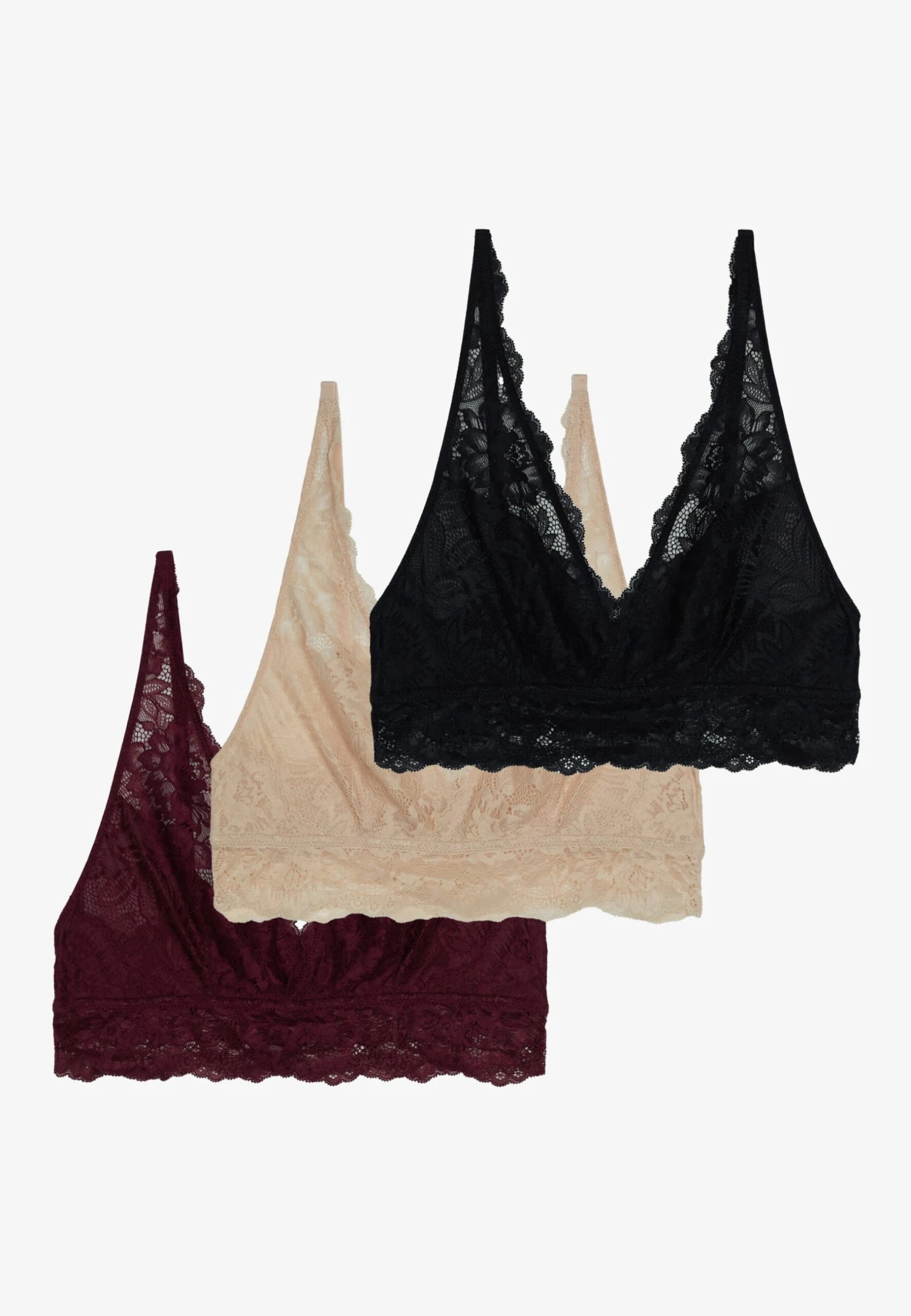 Anna Field 3 PackBustinoBlack/Beige/Dark Red Donna Intimo AN681A034-Q11 6 Anna Field 3 PackBustinoBlack/Beige/Dark Red Donna Intimo AN681A034-Q11 - immagine 4