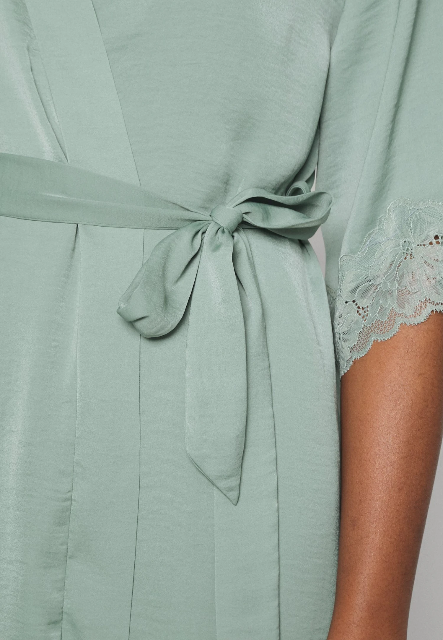 Anna Field AccappatoioGreen Donna Intimo Notte E Loungewear AN681P09P-M11 7 Anna Field AccappatoioGreen Donna Intimo Notte E Loungewear AN681P09P-M11 - immagine 5