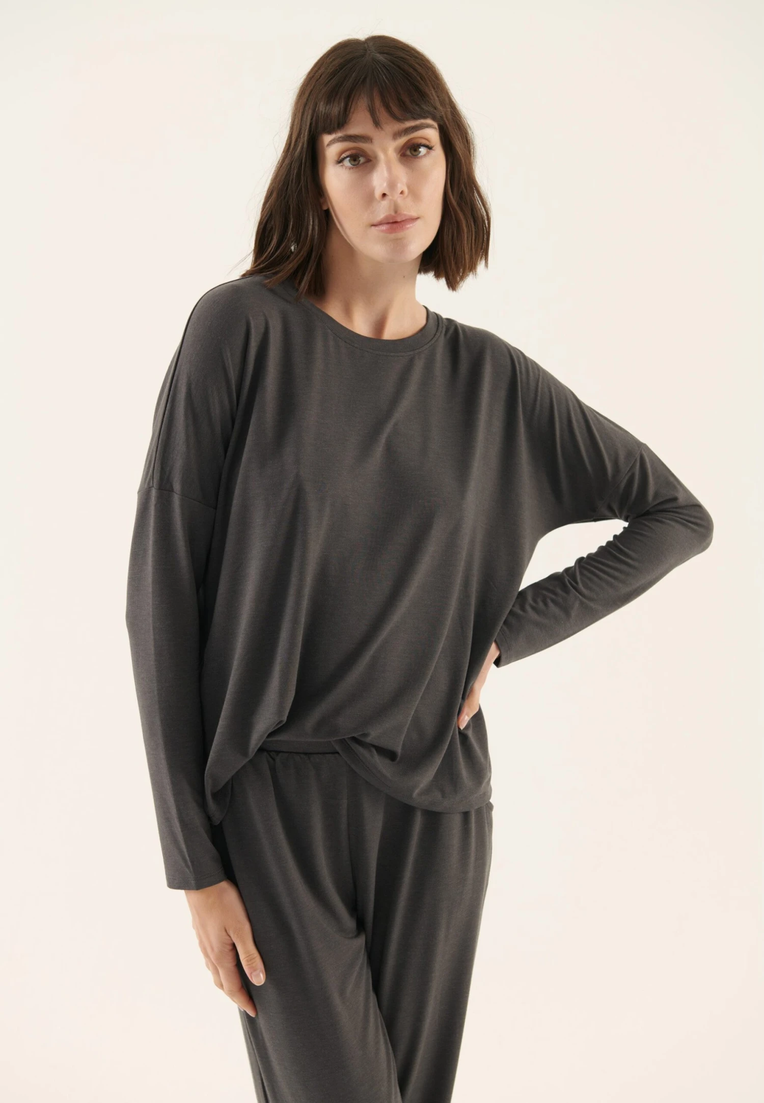 Anna Field Pigiama - Dark Grey 3 Anna Field Pigiama - Dark Grey