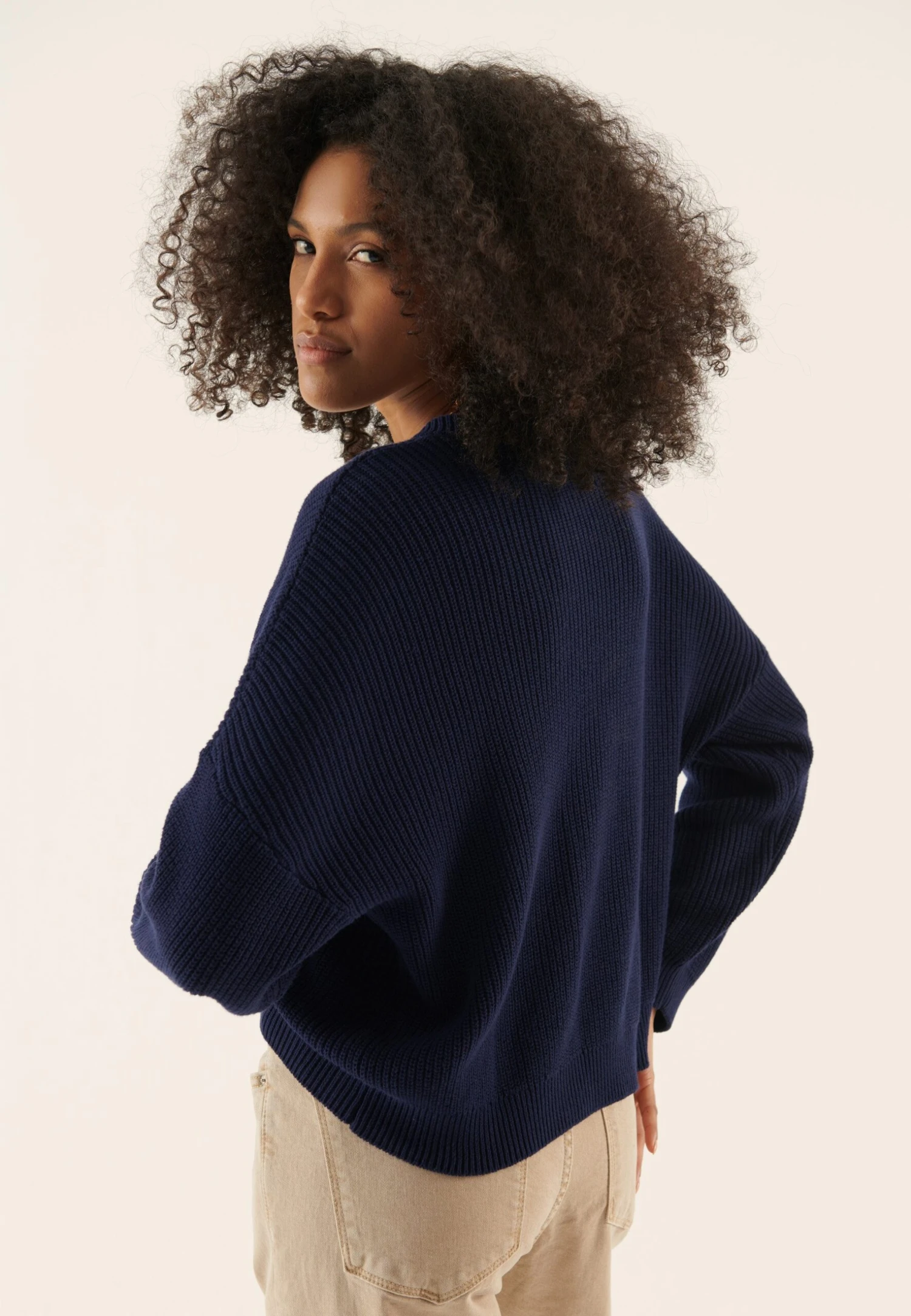 Anna Field OversizedMaglioneDark Blue Donna Maglieria AN621I0IV-K11 5 Anna Field OversizedMaglioneDark Blue Donna Maglieria AN621I0IV-K11 - immagine 3