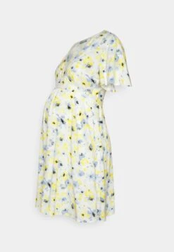 Woven Chiffon Wrap Dress Vestito Estivo White/Light Blue Donna Vestiti EX429F068-A11 -Anna Field a5629230fc1846ff9a39afd41bdfc9b8