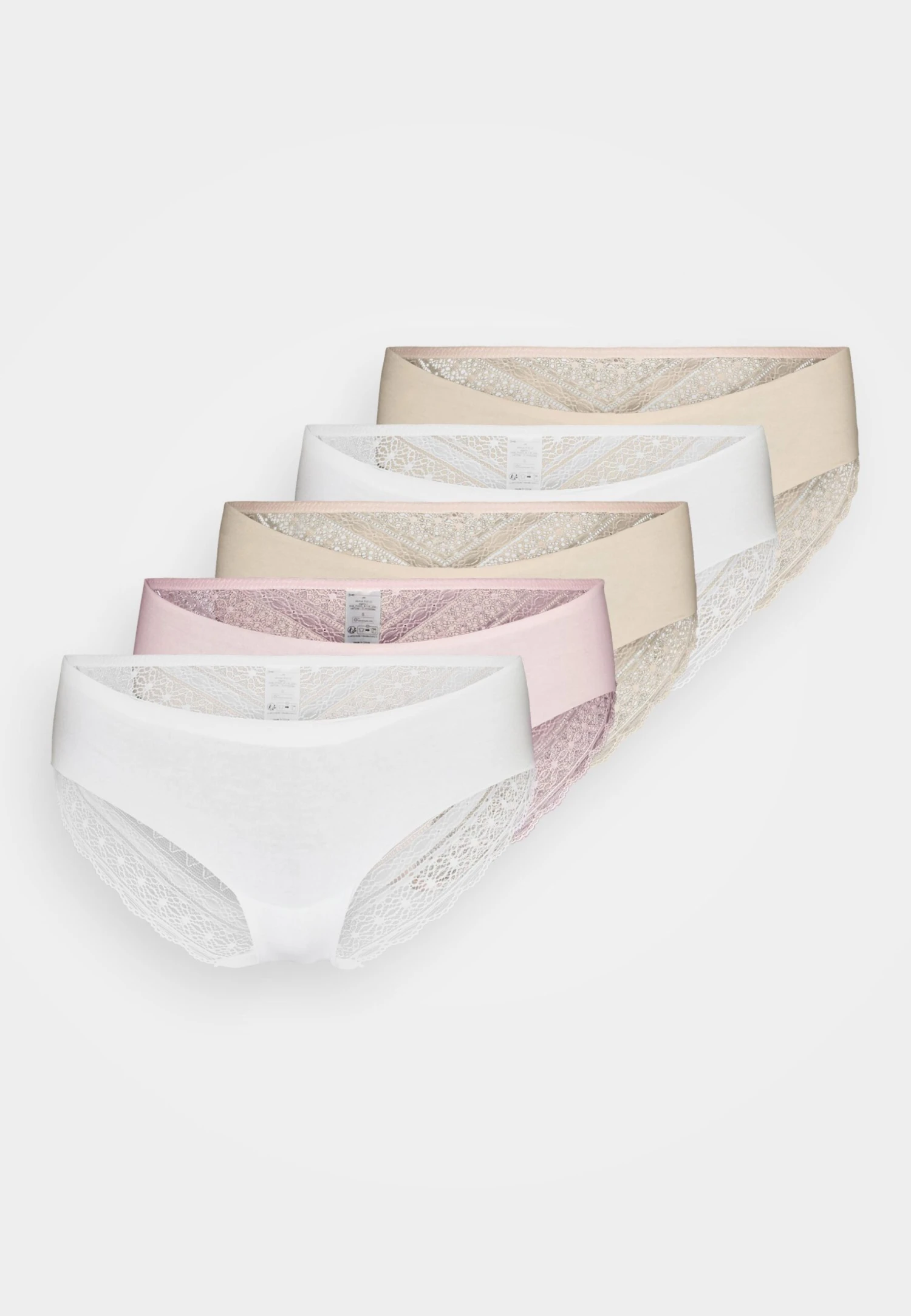 Anna Field 5 Pack- Slip - Pink/White/Nude 8 Anna Field 5 Pack- Slip - Pink/White/Nude - immagine 6