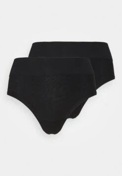 Anna Field 2Pp High Waist Thong - Perizoma - Black -Anna Field ac60c9acfebe4964ac8a53e807d6f502