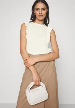 Anna Field T-Shirt BasicOff White Donna T-shirt E Top AN621D17A-A11 13 Anna Field T-Shirt BasicOff White Donna T-shirt E Top AN621D17A-A11 -Anna Field aeb82b6435414deb94ce849c6d490884