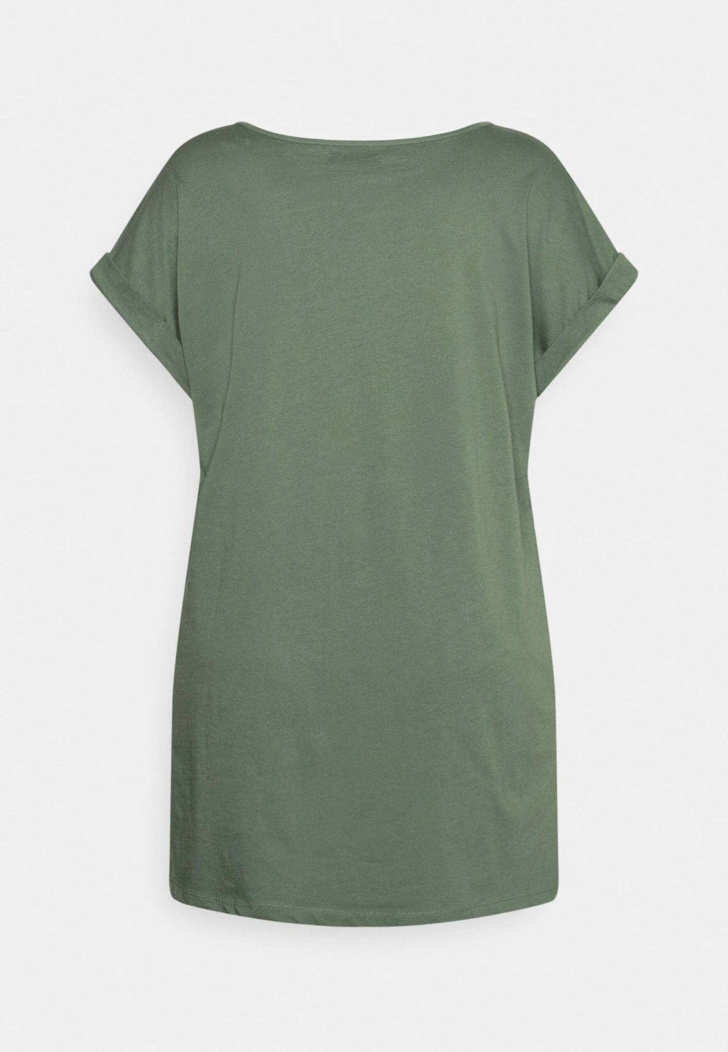 Long T-Shirt BasicGreen Donna T-shirt E Top AX821D05K-M11 4 Long T-Shirt BasicGreen Donna T-shirt E Top AX821D05K-M11 - immagine 2