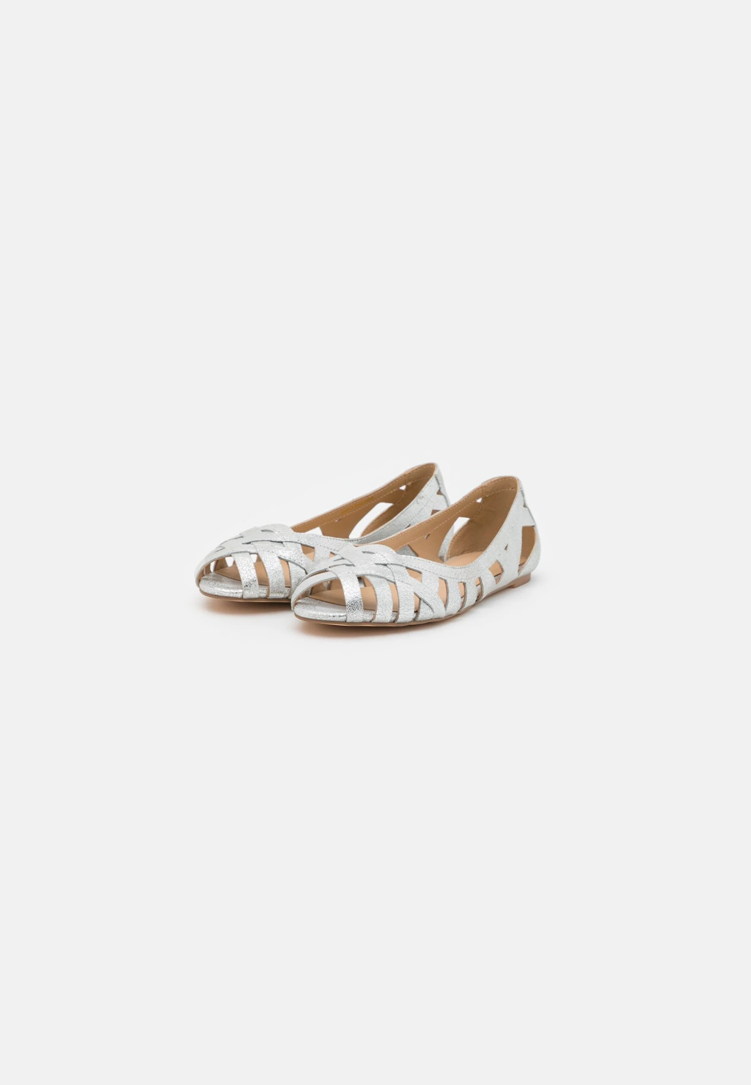 Anna Field Leather - Ballerine Spuntate - Silver 5 Anna Field Leather - Ballerine Spuntate - Silver - immagine 3