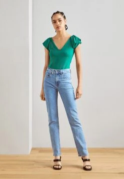 Anna Field T-Shirt BasicDark Green Donna T-shirt E Top AN621D17W-M11 10 Anna Field T-Shirt BasicDark Green Donna T-shirt E Top AN621D17W-M11 -Anna Field bca1818b30104aa5ab77b1b8e41edee5