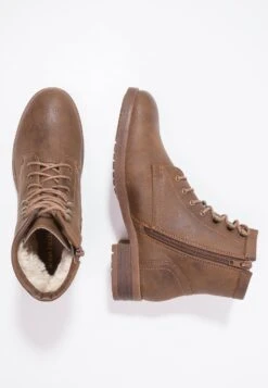 Anna Field Winter Boot - Stivaletti Stringati - Coffee -Anna Field be01f28626204beb8ebc507c55715f3f