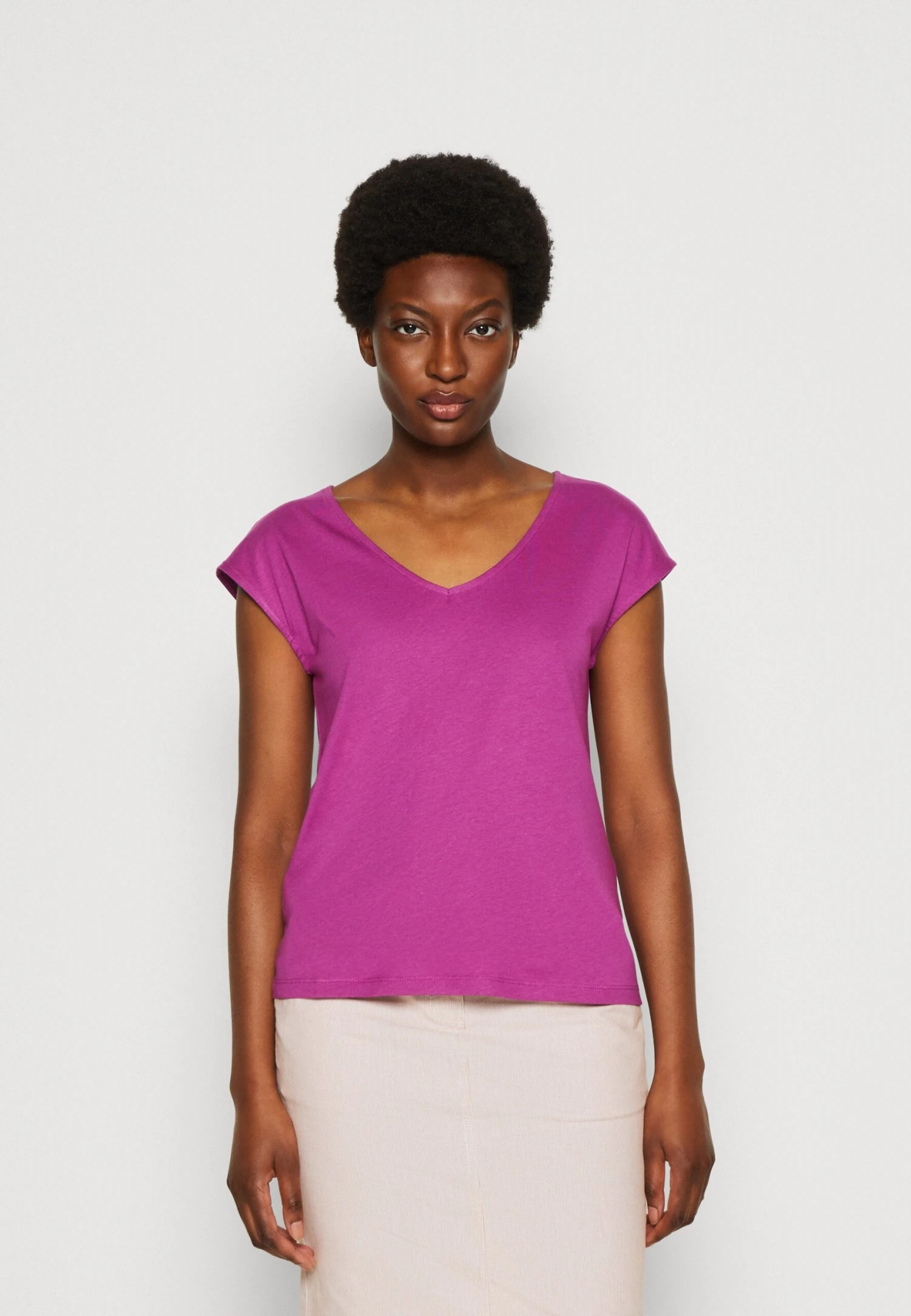 Anna Field T-Shirt BasicPurple Donna T-shirt E Top AN621D0TQ-I13 3 Anna Field T-Shirt BasicPurple Donna T-shirt E Top AN621D0TQ-I13