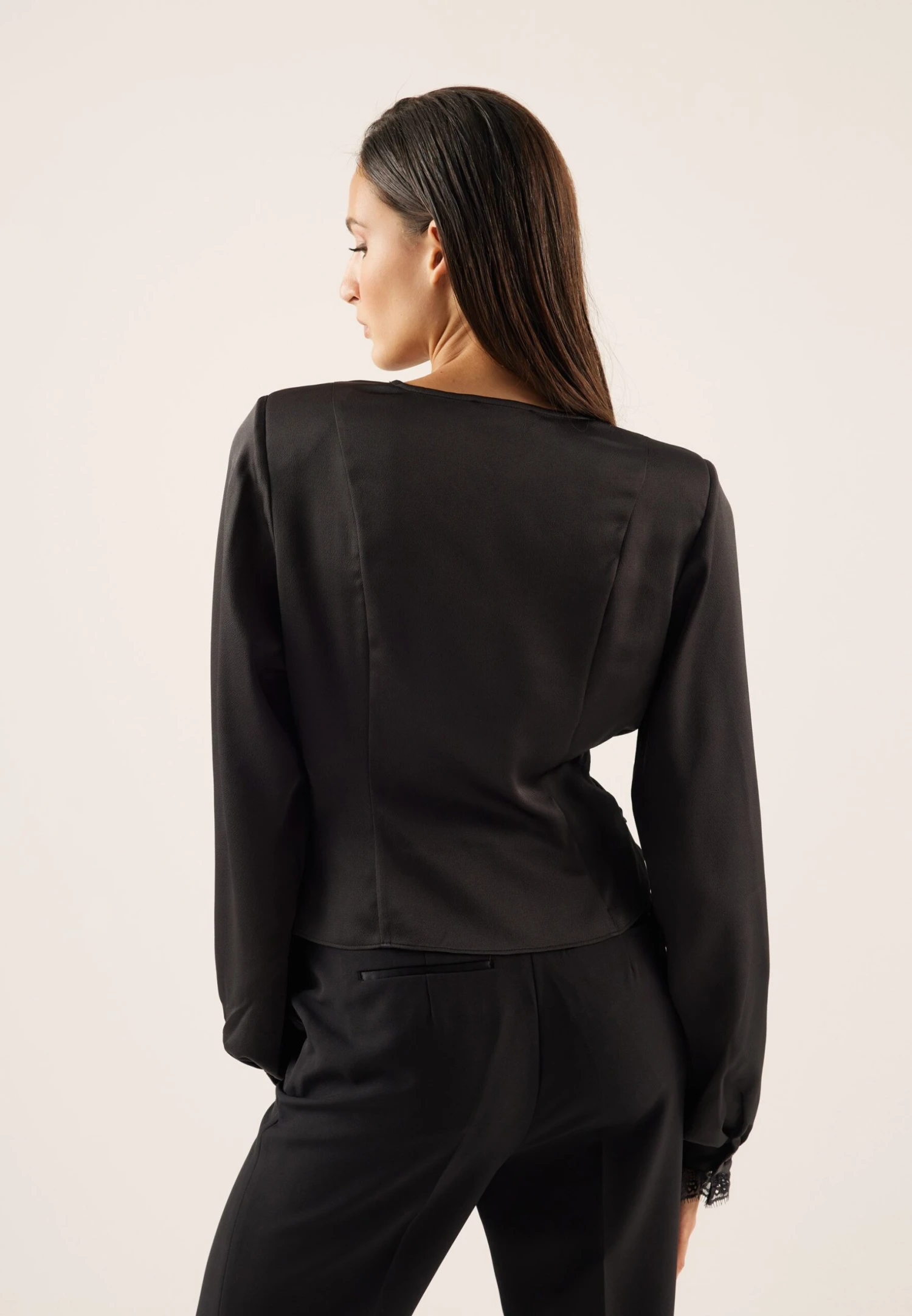 Anna Field Maglietta A Manica LungaBlack Donna Camicie E Bluse AN621E0CB-Q11 5 Anna Field Maglietta A Manica LungaBlack Donna Camicie E Bluse AN621E0CB-Q11 - immagine 3