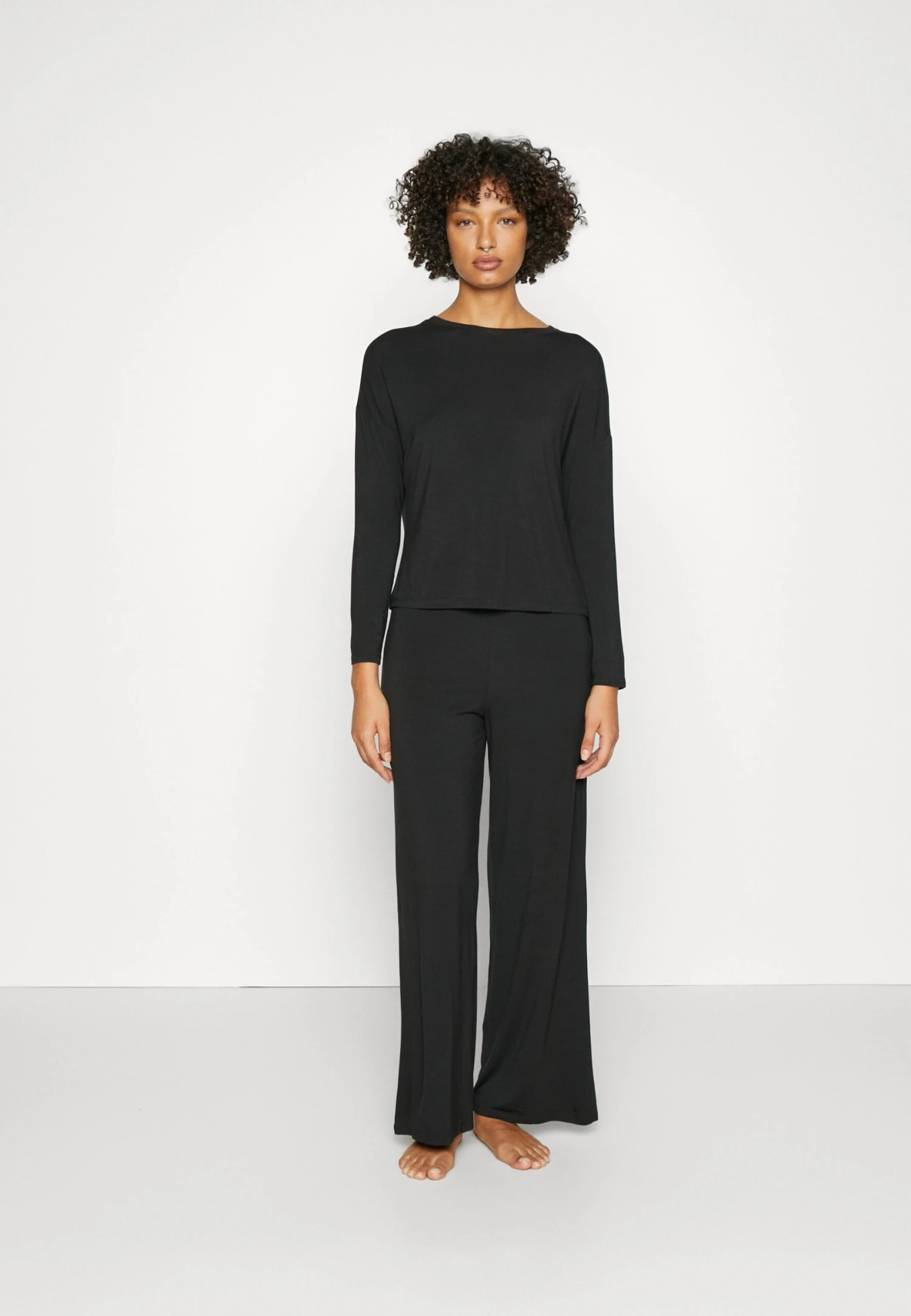 Anna Field Wide Leg - Pigiama - Black 3 Anna Field Wide Leg - Pigiama - Black