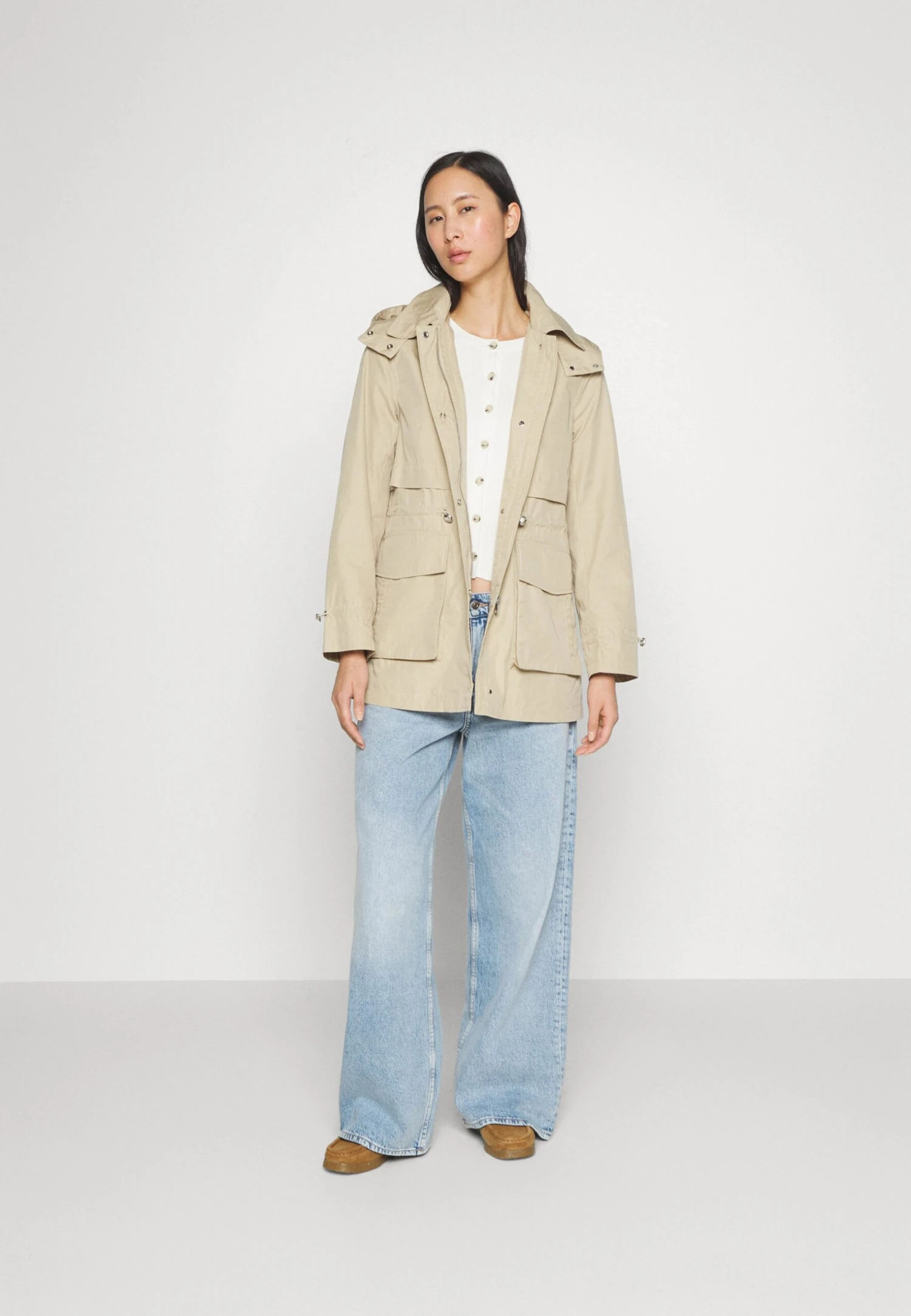 Anna Field Giacca Da Mezza StagioneBeige Donna Giacche E Blazer AN621U028-B11 8 Anna Field Giacca Da Mezza StagioneBeige Donna Giacche E Blazer AN621U028-B11 - immagine 6