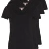 Anna Field 3 PackT-Shirt BasicBlack Donna T-shirt E Top AN621D0PH-Q11 -Anna Field dfcc66bf654d4acd8845f376f011f0c5