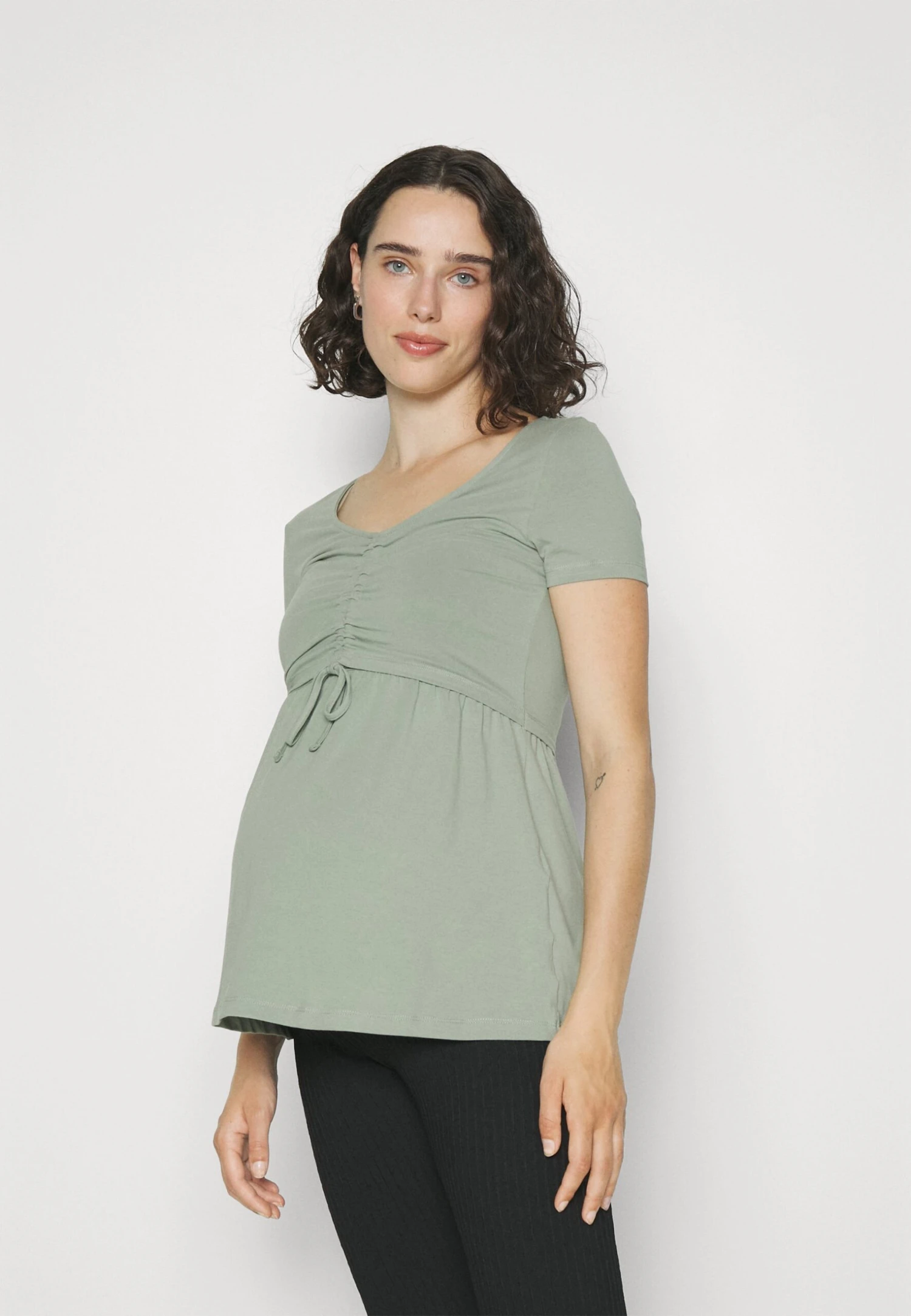 T-Shirt BasicLight Green Donna T-shirt E Top EX429G06F-M11 3 T-Shirt BasicLight Green Donna T-shirt E Top EX429G06F-M11