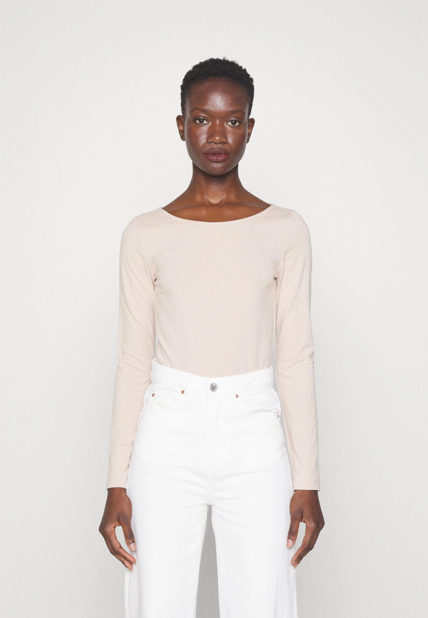 Anna Field 2 PackMaglietta A Manica LungaBeige/Blue Donna T-shirt E Top AN621D0PI-B11 5 Anna Field 2 PackMaglietta A Manica LungaBeige/Blue Donna T-shirt E Top AN621D0PI-B11 - immagine 3