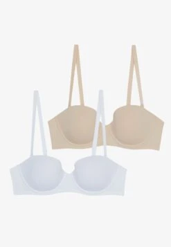 Anna Field 2 PackReggiseno Con Spalline RegolabiliWhite/Nude Donna Intimo AN681A03R-A11 -Anna Field eb4e19987e224b63b692bf434e0c402f