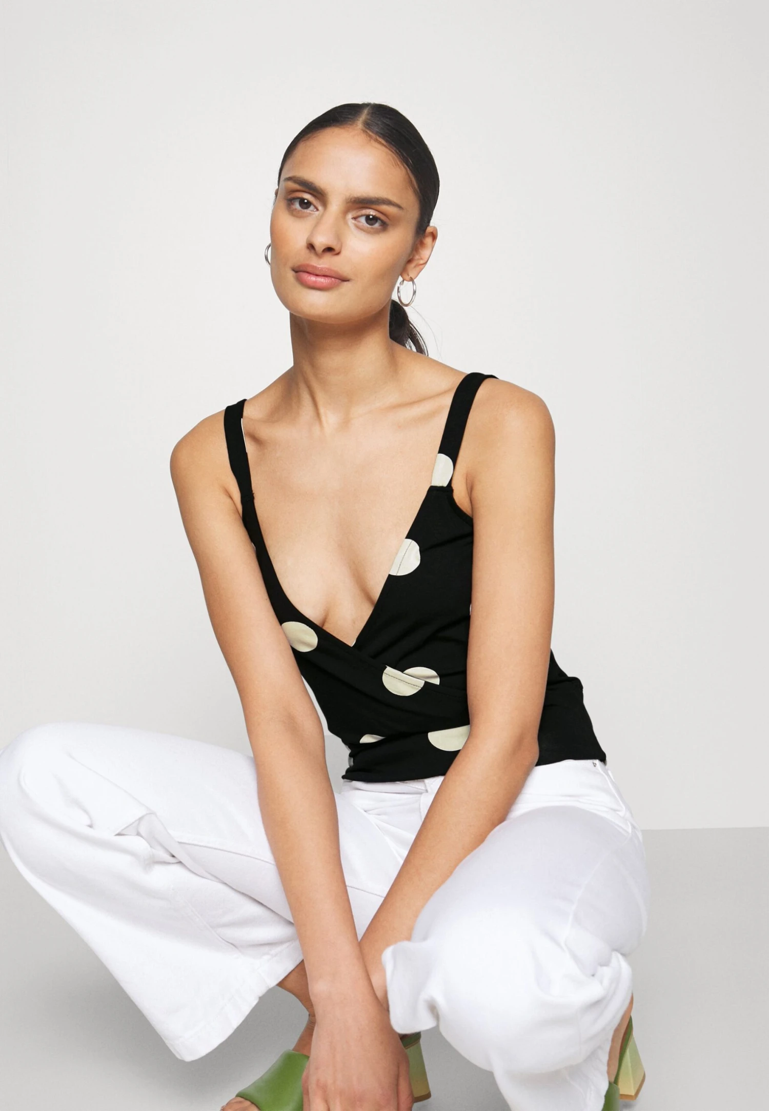 Anna Field TopBlack/White Donna T-shirt E Top AN621D17B-Q11 7 Anna Field TopBlack/White Donna T-shirt E Top AN621D17B-Q11 - immagine 5